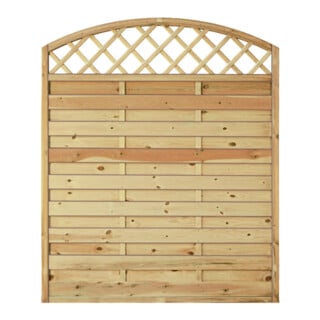 Tetzner & Jentzsch Maxi-Bogen Ranki 150 x 180/160cm kdi grün Rahmen 45/45mm Lamellen geriffelt