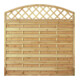 Tetzner & Jentzsch Maxi-Bogen Ranki 180 x 180/160 cm kdi vert Cadre 45 x 45 mm Lames rainurées