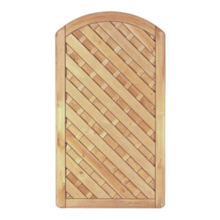 Tetzner & Jentzsch Maxi-Diagonal Bogen Tor Rahmen 45/90 mm kdi grün geriffelt