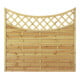 Tetzner & Jentzsch Maxi-Doppelbogen-2 180 x 160/140 cm kdi vert Cadre 45/45 mm Lames rainurées