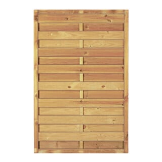 Tetzner & Jentzsch Maxi-Massiv-Zaun 100 x 150cm Rahmen 45/45mm kdi grün geriffelt