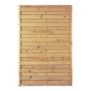 Tetzner & Jentzsch Maxi-Massiv-Zaun 120 x 180cm Rahmen 45/45mm kdi grün geriffelt