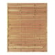 Tetzner & Jentzsch Maxi-Massiv-Zaun 150 x 180 cm Rahmen 45/45 mm kdi grün geriffelt