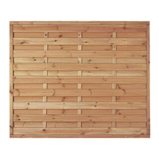 Tetzner & Jentzsch Maxi-Massiv-Zaun 180 x 150cm Rahmen 45/45mm kdi grün geriffelt