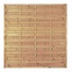 Tetzner & Jentzsch Maxi-Massiv-Zaun 180x180 cm cadre 45 x 45 mm vert rainuré