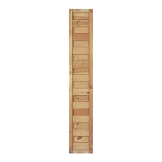 Tetzner & Jentzsch Maxi-Massiv-Zaun 30 x 180cm Rahmen 45/45mm kdi grün geriffelt