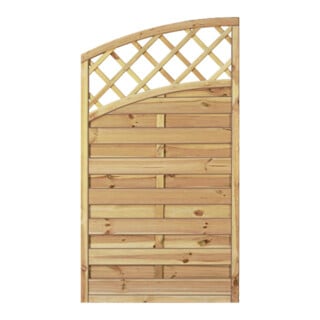 Tetzner & Jentzsch MaxiDoppelbogen1 Abschluß 90 x 160/140cm kdi grün Rahmen 45/45mm Lamellen