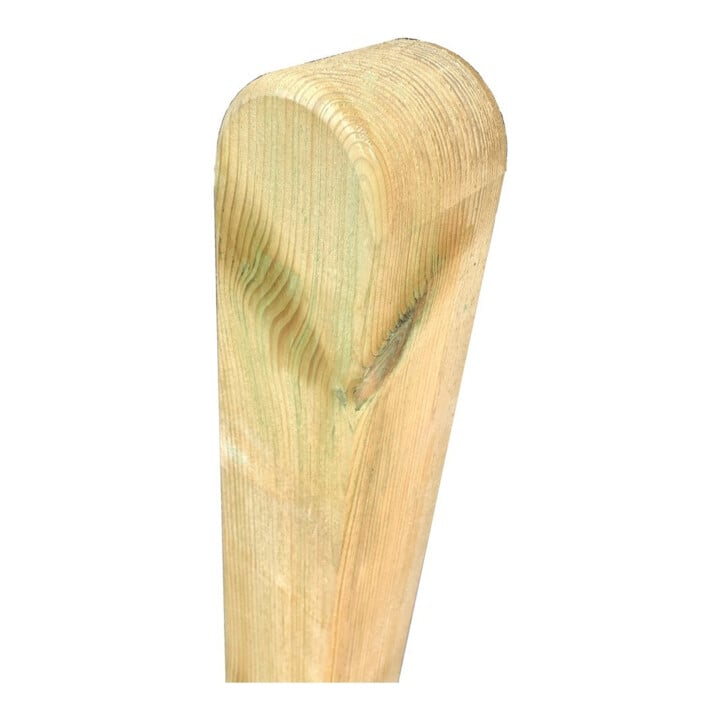 Tetzner & Jentzsch Pfosten Kopf gerundet 9 x 9 x 95 cm kdi-grün