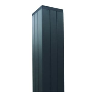 Tetzner & Jentzsch Poteau en aluminium 68 x 68 x 1800 mm anthracite NO035