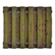 Tetzner & Jentzsch Schermhek SEELAND-serie kdi-bruin 180 x 150 cm ruwe zaaglat 30/80 mm