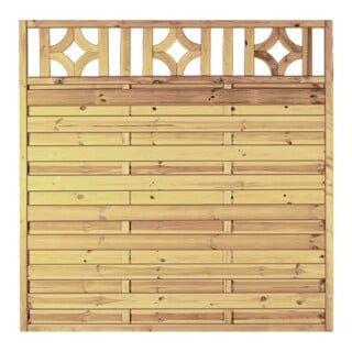 Tetzner & Jentzsch Sichtschutz OLYMP-Serie 180 x 180 cm kdi-grün Rahmen 45/45 mm geriffelt