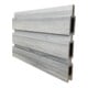 Tetzner & Jentzsch WPC-Steckzaun-Set WAREN-Serie 175 x 180cm Smoke White silber anthrazit