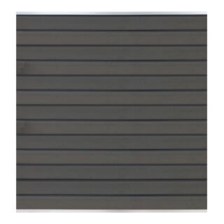 Tetzner & Jentzsch WPC-Steckzaun-Set WOLLBACH-Serie 175 x 180 cm grau inkl. Start & Abschluss