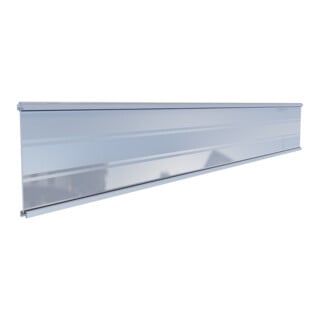 Tetzner & Jentzsch WPC-Steckzaunsystem TJÖRN-Serie Glasfüllung Silber 6 x 206 x 1793 mm