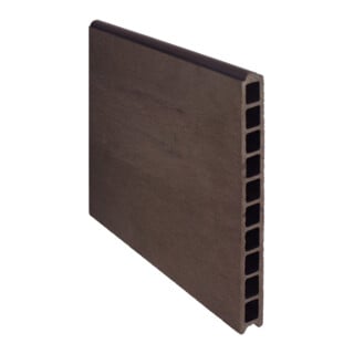 Tetzner & Jentzsch WPC-Steckzaunsystem TJÖRN Zaunlamelle 20 x 245 x 1795 mm MOKKA