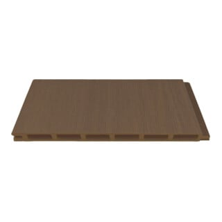 Tetzner & Jentzsch Zaunlamelle ELSKOP-Serie 20 x 140 x 1790mm TEAK co-extrudiert