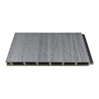 Tetzner & Jentzsch Zaunlamelle ELZE-Serie 20 x 280 x 1790 mm grau co-extrudiert