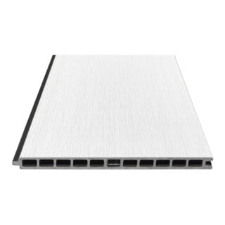 Tetzner & Jentzsch Zaunlamelle ELZE-Serie 20 x 280 x 1790mm weiß co-extrudiert