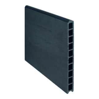 Tetzner & Jentzsch Zaunlamelle TJÖRN 20 x 245 x 1795 mm anthrazit WPC-Steckzaunsystem