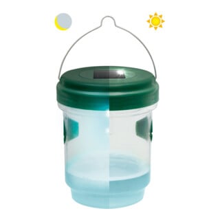 tevigo Piège à insectes solaire GARDIGO compact résistant aux intempéries