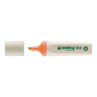 Textmarker 24 EcoLine orange Strich-B.2-5mm Keilspitze EDDING