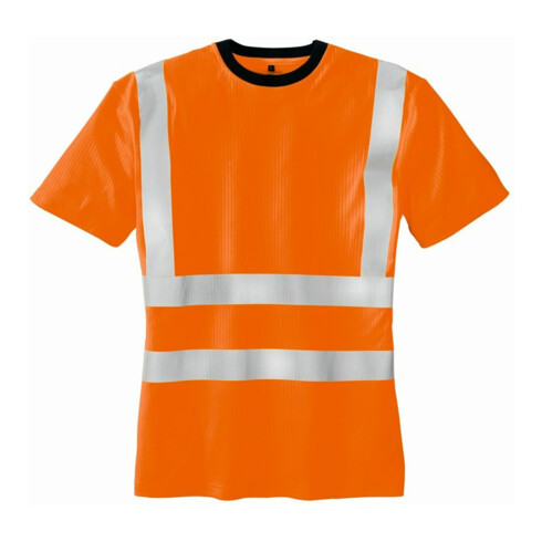 TEXXOR T-shirt de sécurité HOOGE, orange fluorescent, taille 2XL