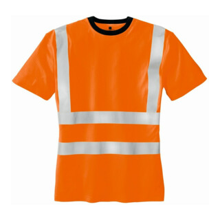 TEXXOR T-shirt de sécurité HOOGE, orange fluorescent, taille S