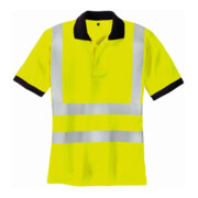 TEXXOR Warnschutz-Polo-SYLT, leuchtgelb, Gr. S