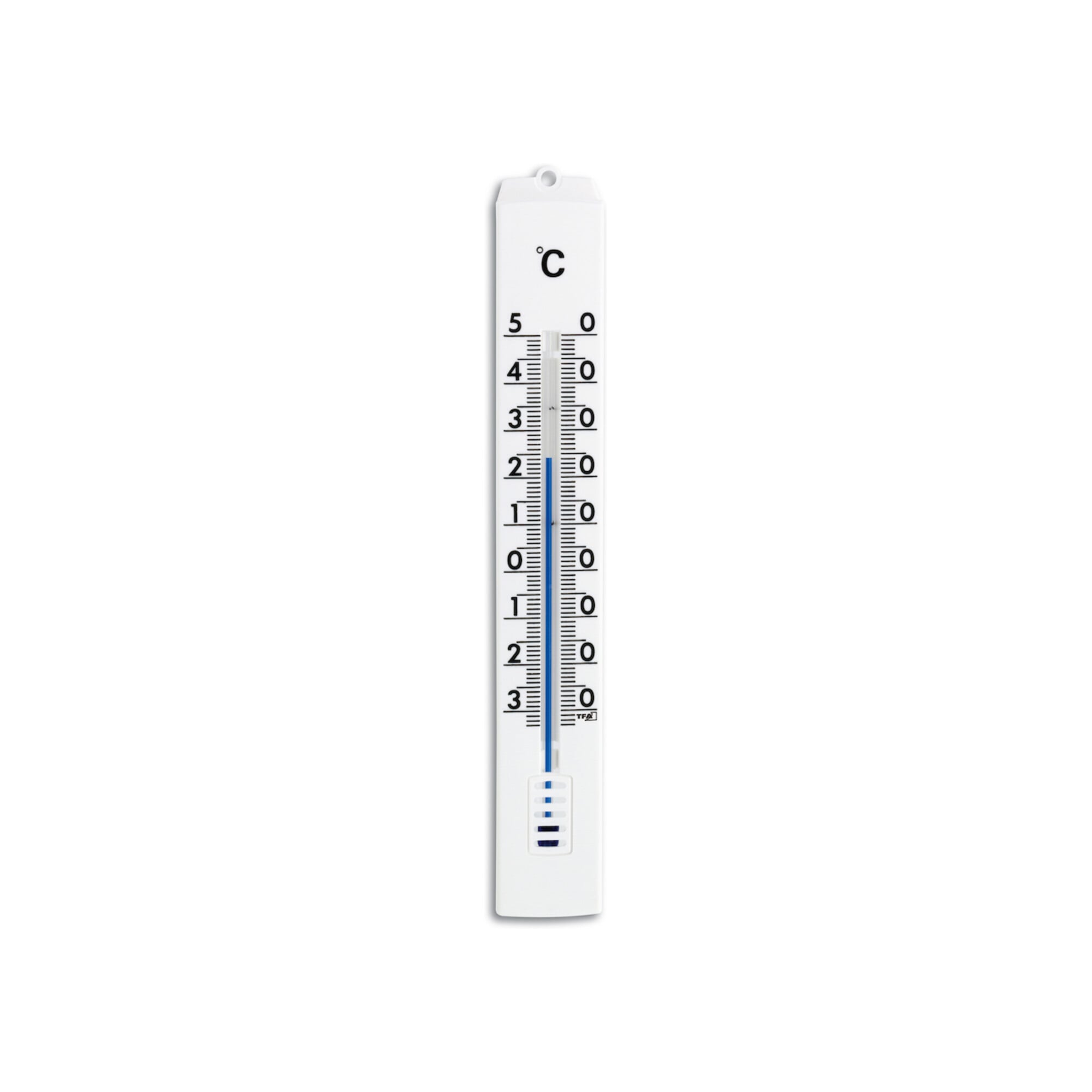 TFA Dostmann Innen-Außen Thermometer Kunststoff ,weiß