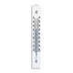 TFA Dostmann Thermomètre intérieur-extérieur en plastique, blanc-1