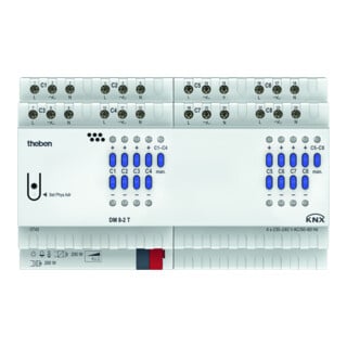 Theben Actionneur variateur 8 canaux DM 8-2 T KNX