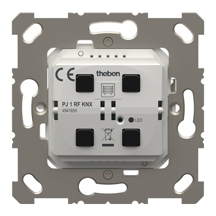 Theben Bouton sans fil avec actionneur de commutation KNX PJ 1 RF 2/4 voies