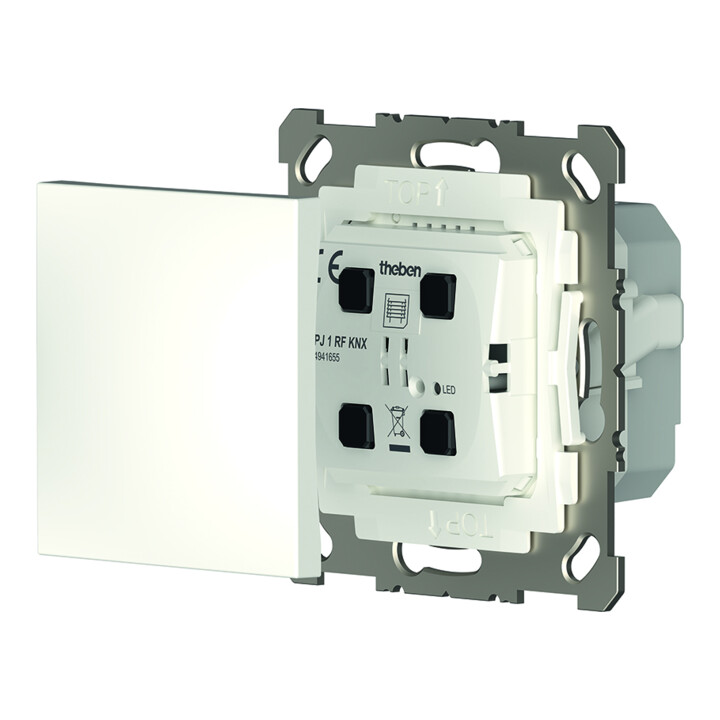 Theben Bouton sans fil avec actionneur de commutation KNX PJ 1 RF 2/4 voies