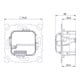 Theben Bouton sans fil avec actionneur de commutation KNX PJ 1 RF 2/4 voies
