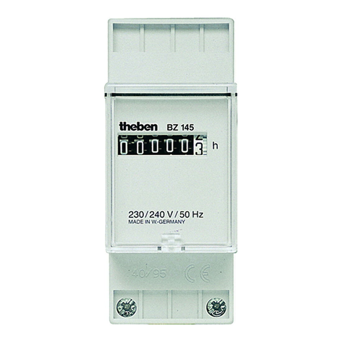 Theben Compteur d'heures de fonctionnement 35x86mm BZ145