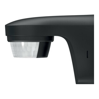 Theben Détecteur de mouvement Portée 12 m, noir, 150°, theLuxa S150 BK