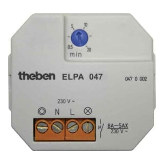 Theben Interrupteur horaire escalier encastré ELPA 047