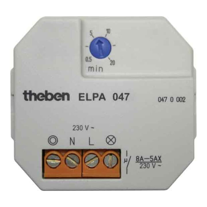 Theben Interrupteur horaire escalier encastré ELPA 047