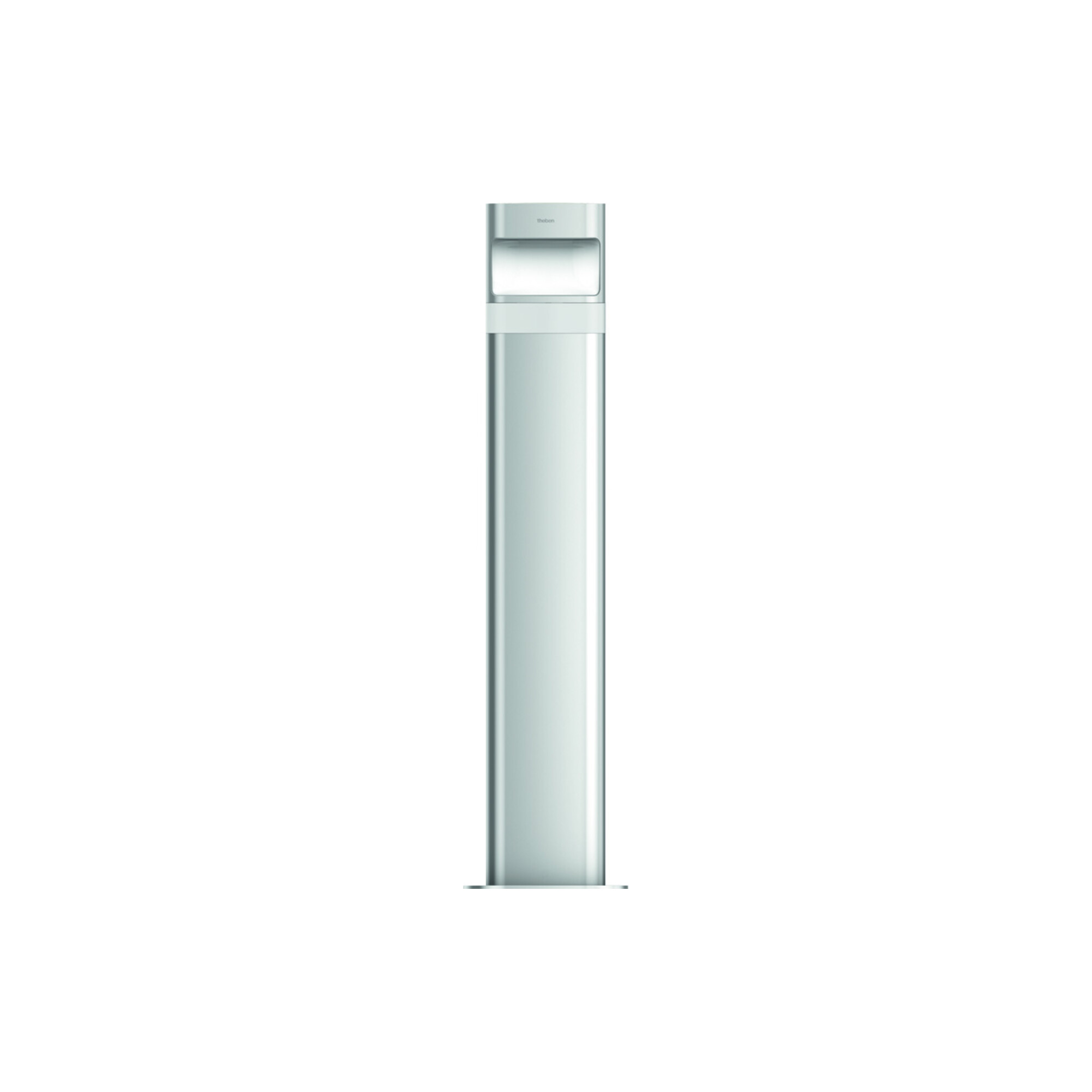 Theben LED-Poller-Leuchte (lang) 8,5 Watt, aluminium theLeda D B plus AL