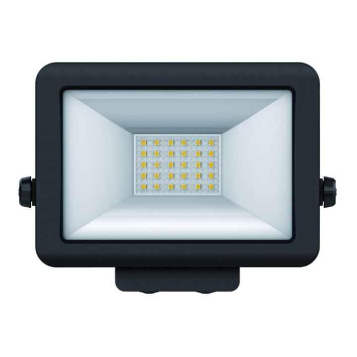 Theben LED-Strahler f.Wandmontage 20 Watt, schwarz theLeda B20L BK