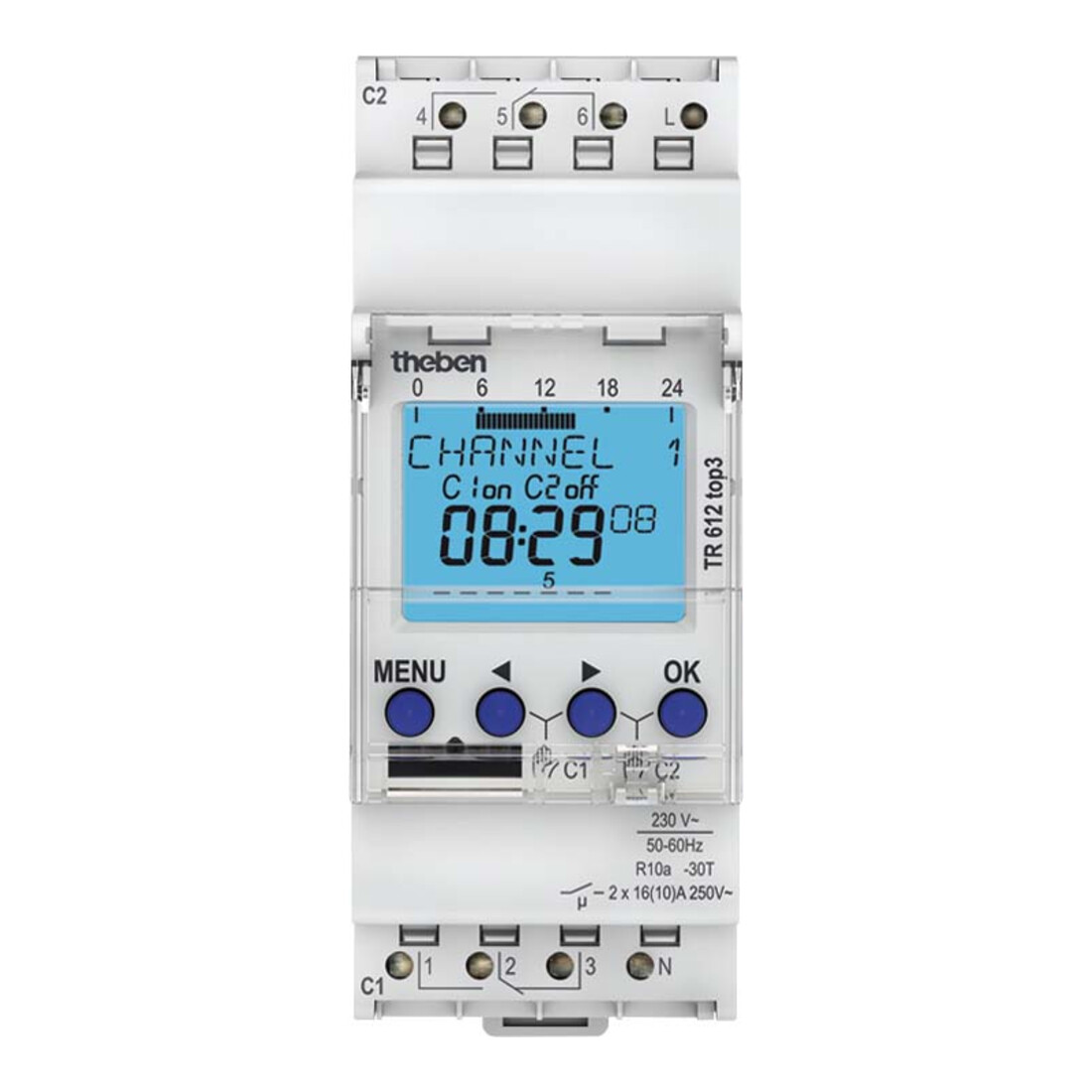 Theben Minuterie numérique 2 canaux TR 612 top3