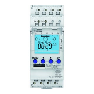 Theben Programmateur hebdomadaire numérique 2K TR 622 top3