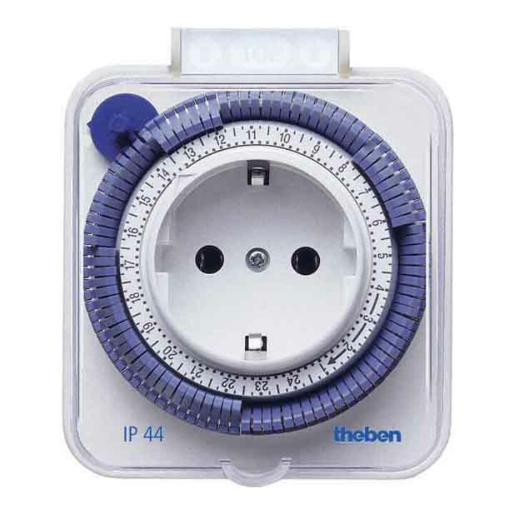Theben Programmateur horaire TIMER 26-IP44 blanc