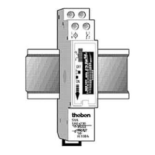 Theben Quarzschaltuhr 1S, Tag SUL 180a