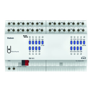 Theben Schaltaktor 16-fach RM 16 S KNX