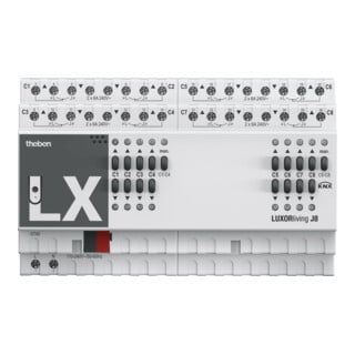 Theben Smart Home-System 8 Kanäle LUXORliving J8