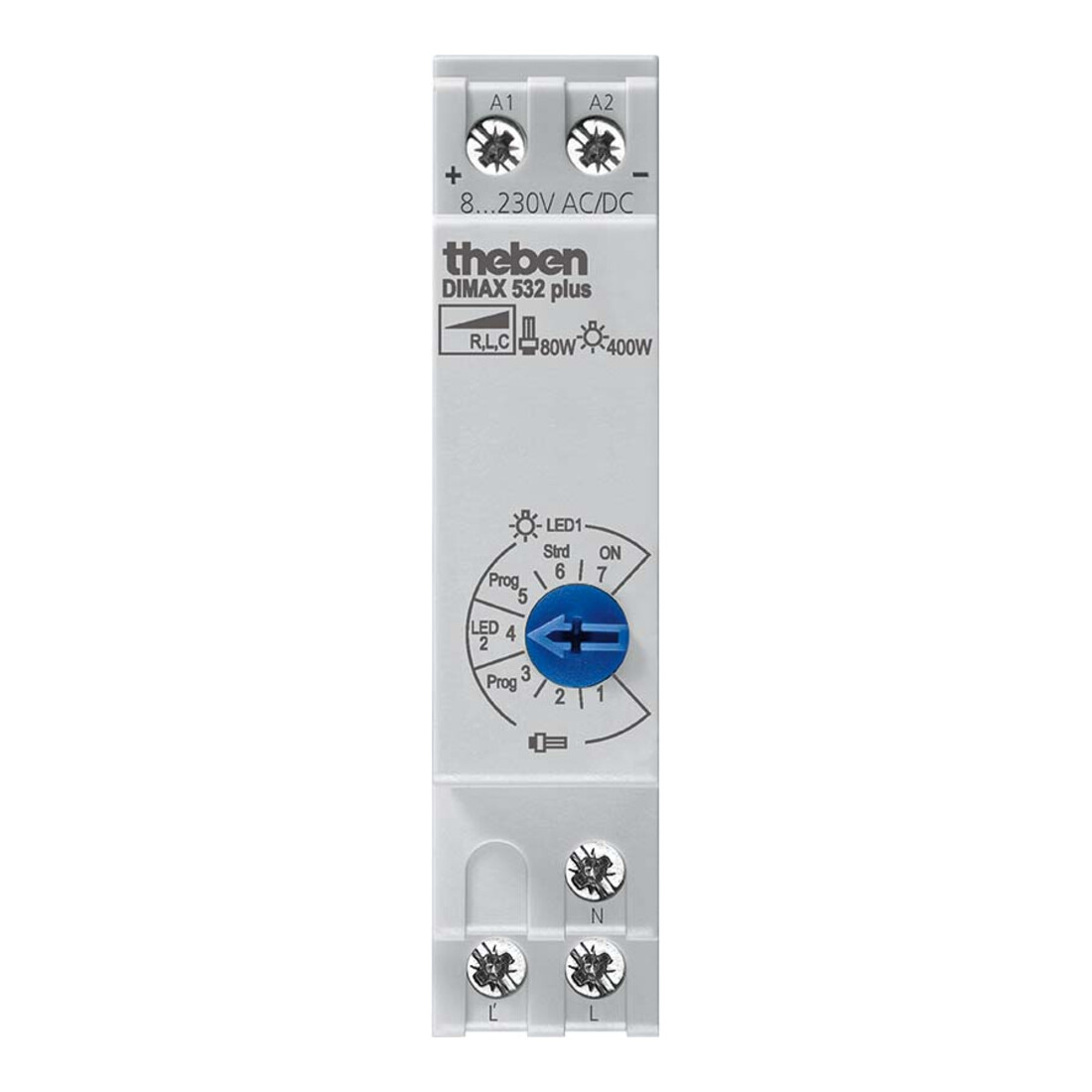 Theben Variateur encastrable en série pour ESL et LED 230V DIMAX 532 plus