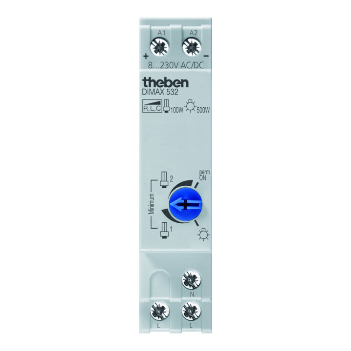 Theben Variateur encastrable en série pour ESL et LED 230V DIMAX 532 plus