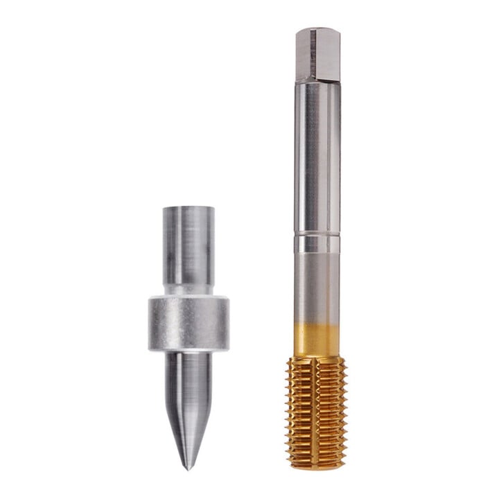 THERMDRILL Set d’outils M4 FORM long avec filetage pour épaisseur de paroi 2,5 mm