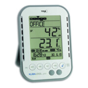 Thermo-Hygrometer Messber.0 b.50GradC/Luft 1-99% H137xB98xT26mm Ku.